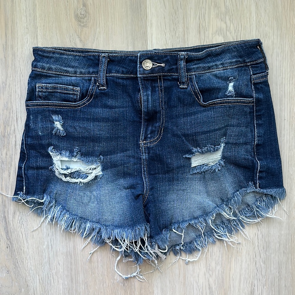 Cello Dark Denim Jean Shorts Size M